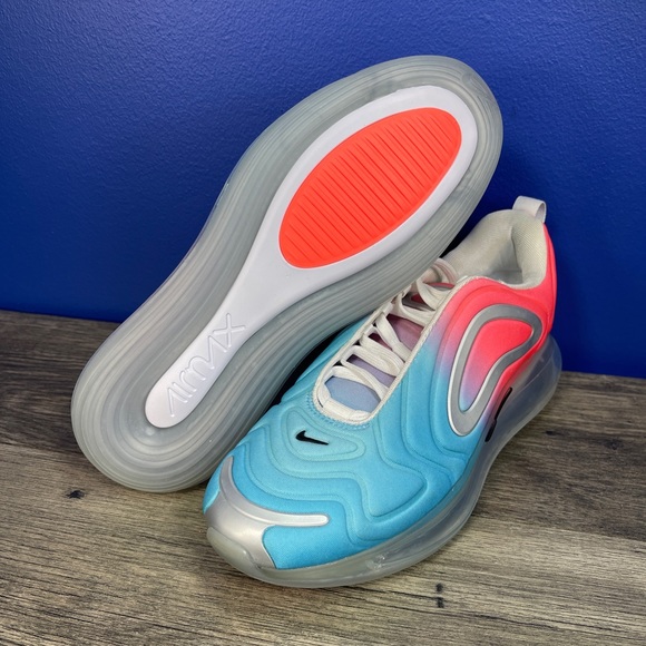 Women’s Nike Air Max 720 Pink Sea AR9293-600 Size 7.5 - Picture 1 of 7